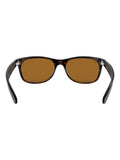 Ray-Ban New Wayfarer Classic sunglasses Havana Brown, imported from the UK