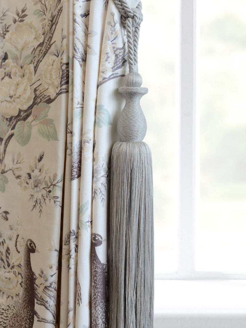 Laura Ashley Silver Lucinda curtain tieback single - British product