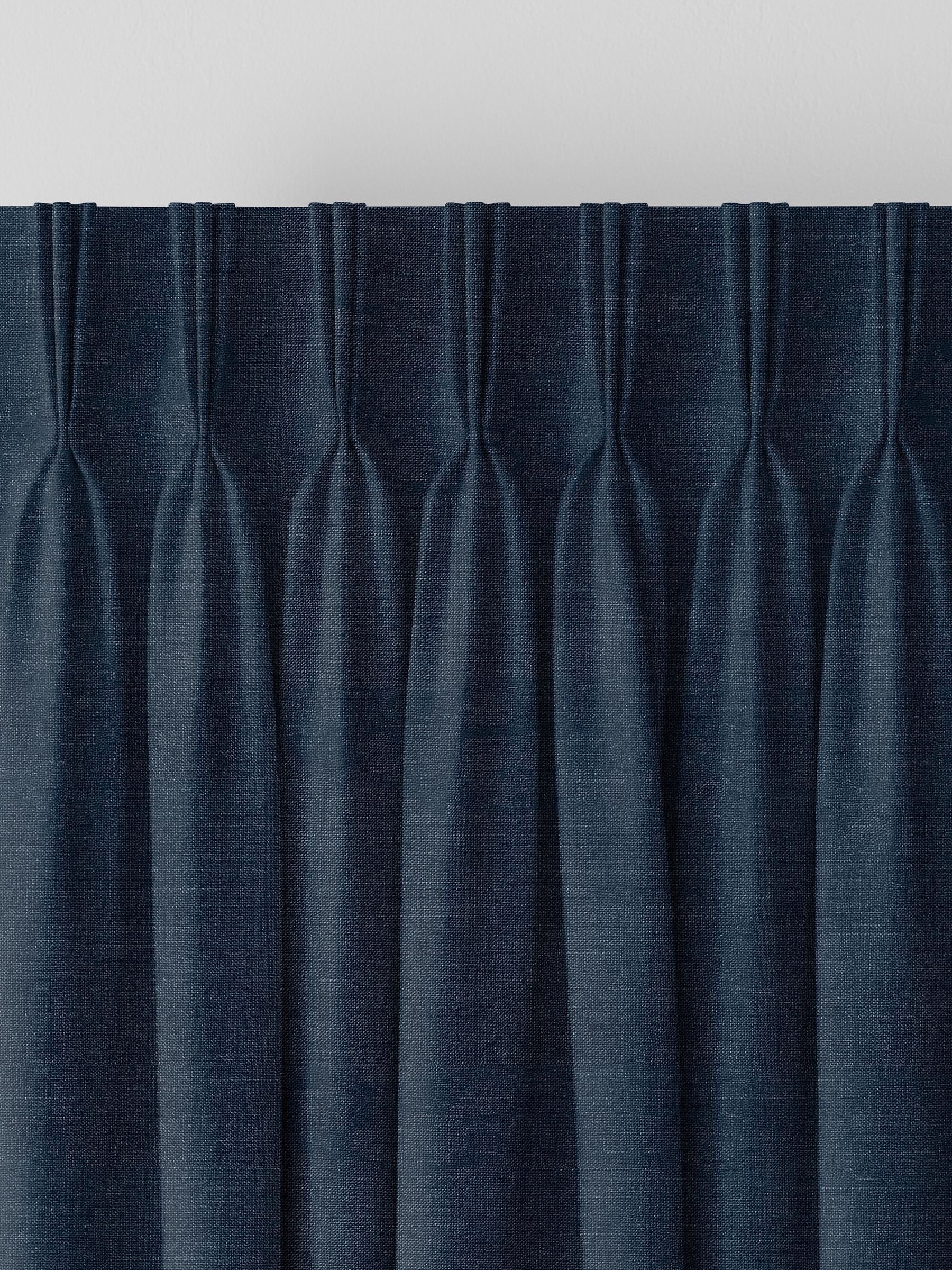 Voyage Maison Romeo indigo made to measure curtains - British product