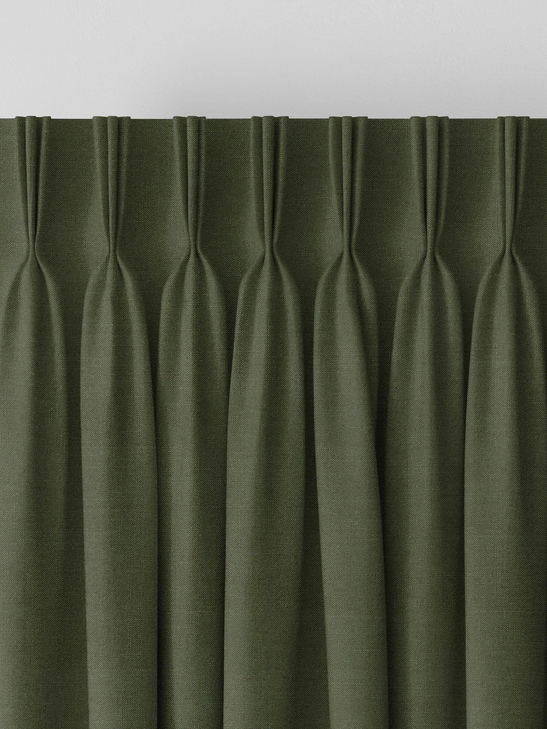 Voyage Maison Romeo forest green made to measure curtains (British brand)