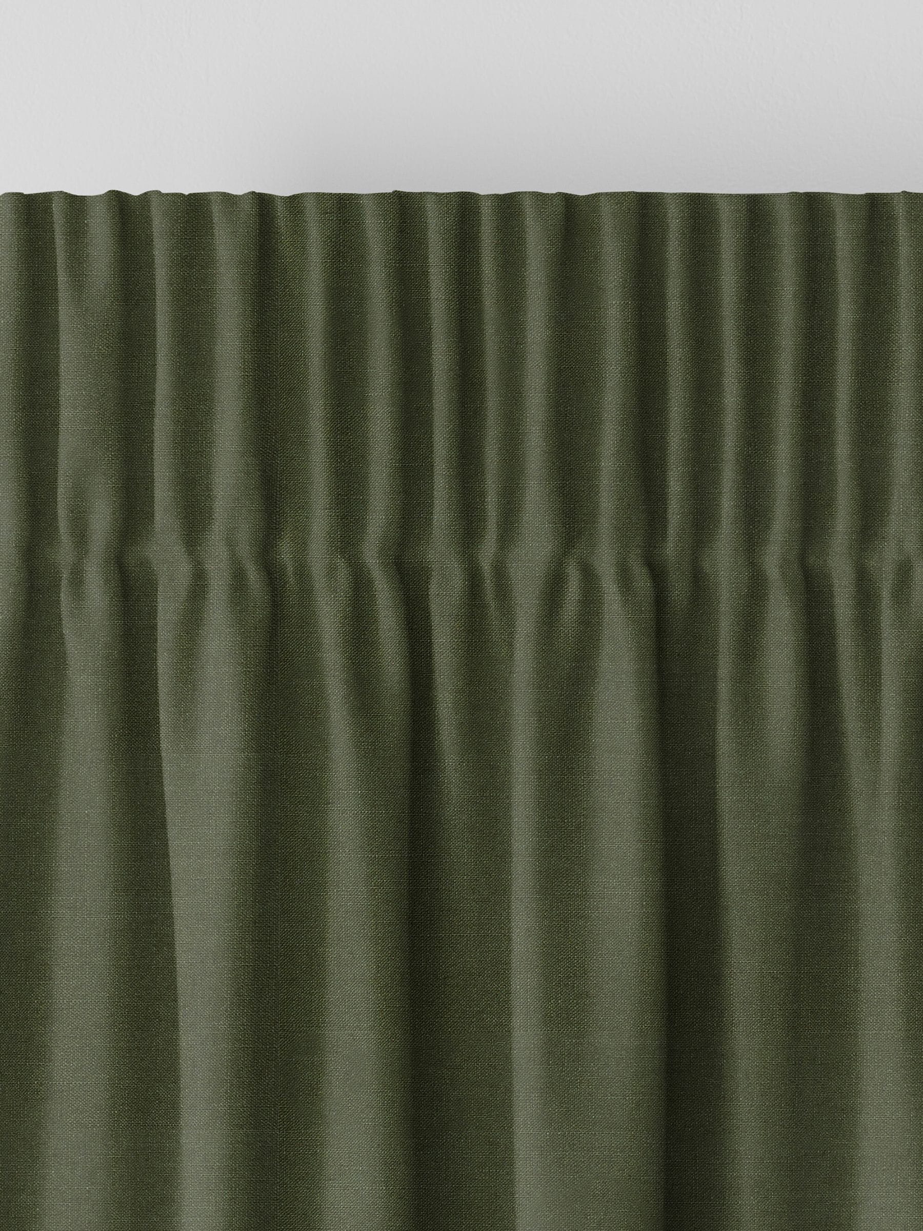 Voyage Maison Romeo forest green made to measure curtains (British brand)