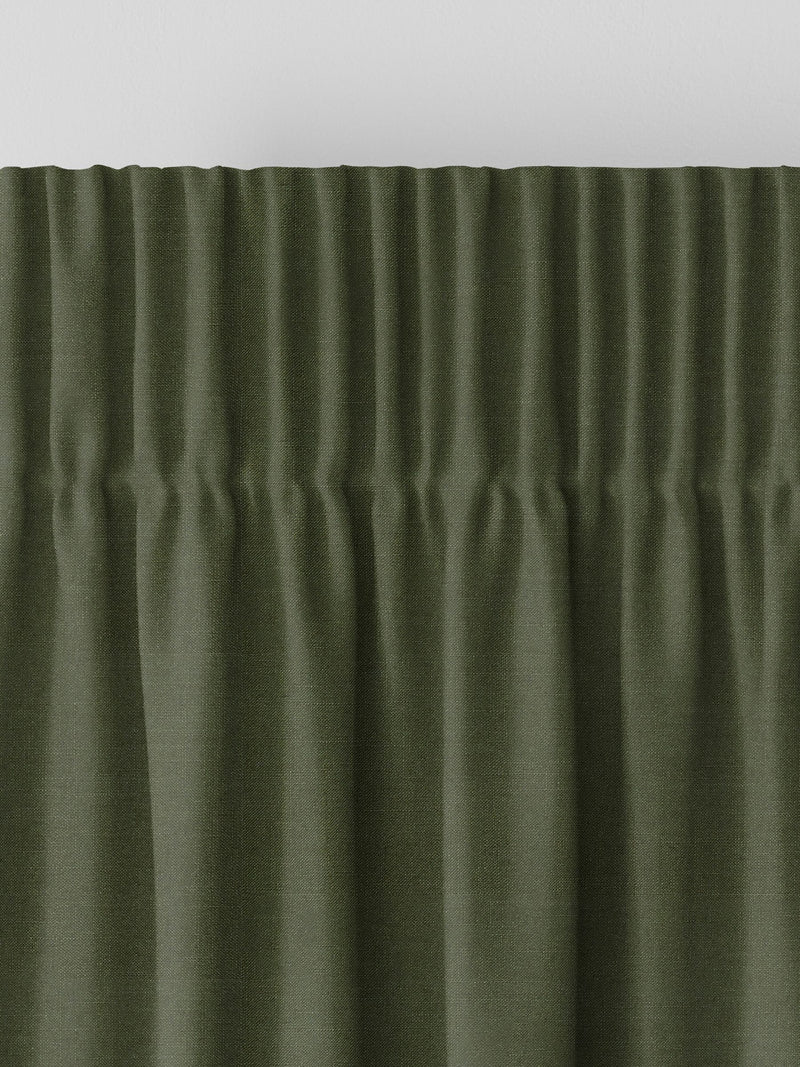 Voyage Maison Romeo forest green made to measure curtains (British brand)
