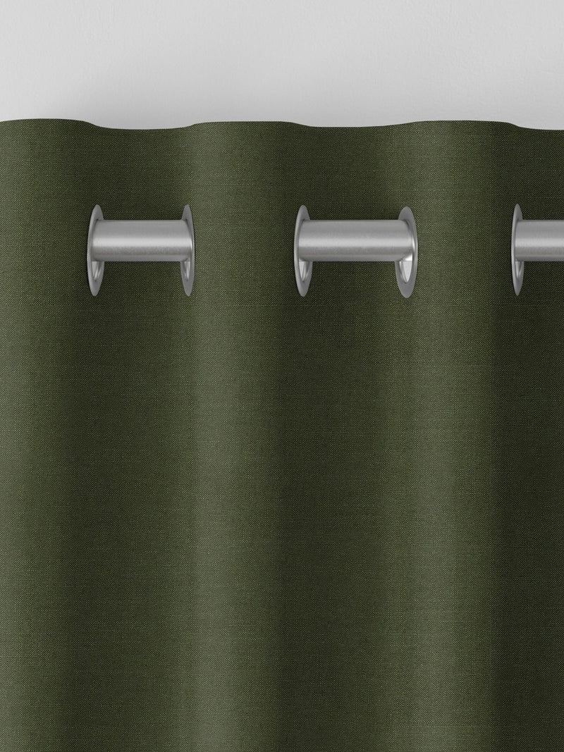 Voyage Maison Romeo forest green made to measure curtains (British brand)