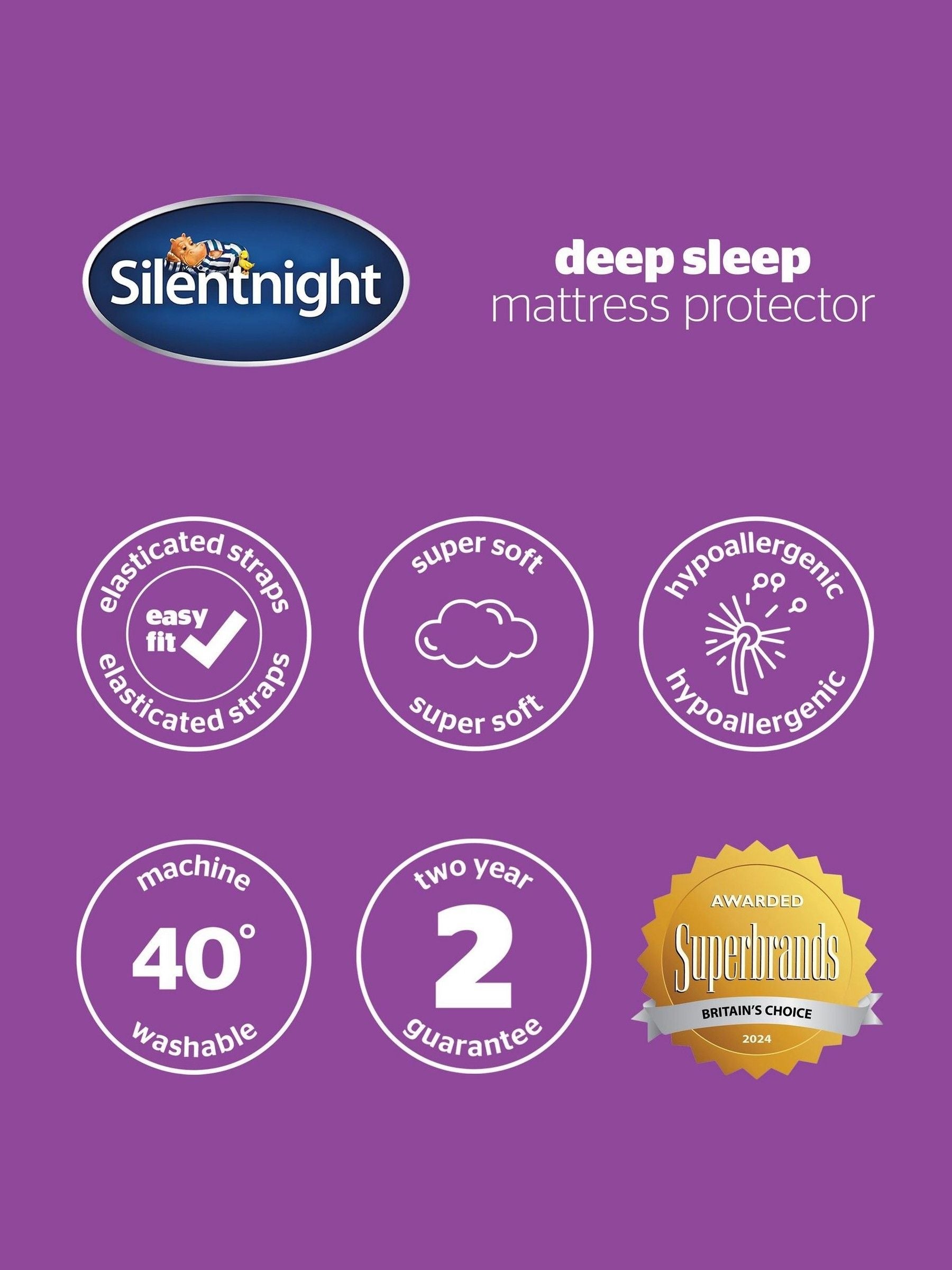 Silentnight Deep Sleep Matratzenschoner (britische Marke)