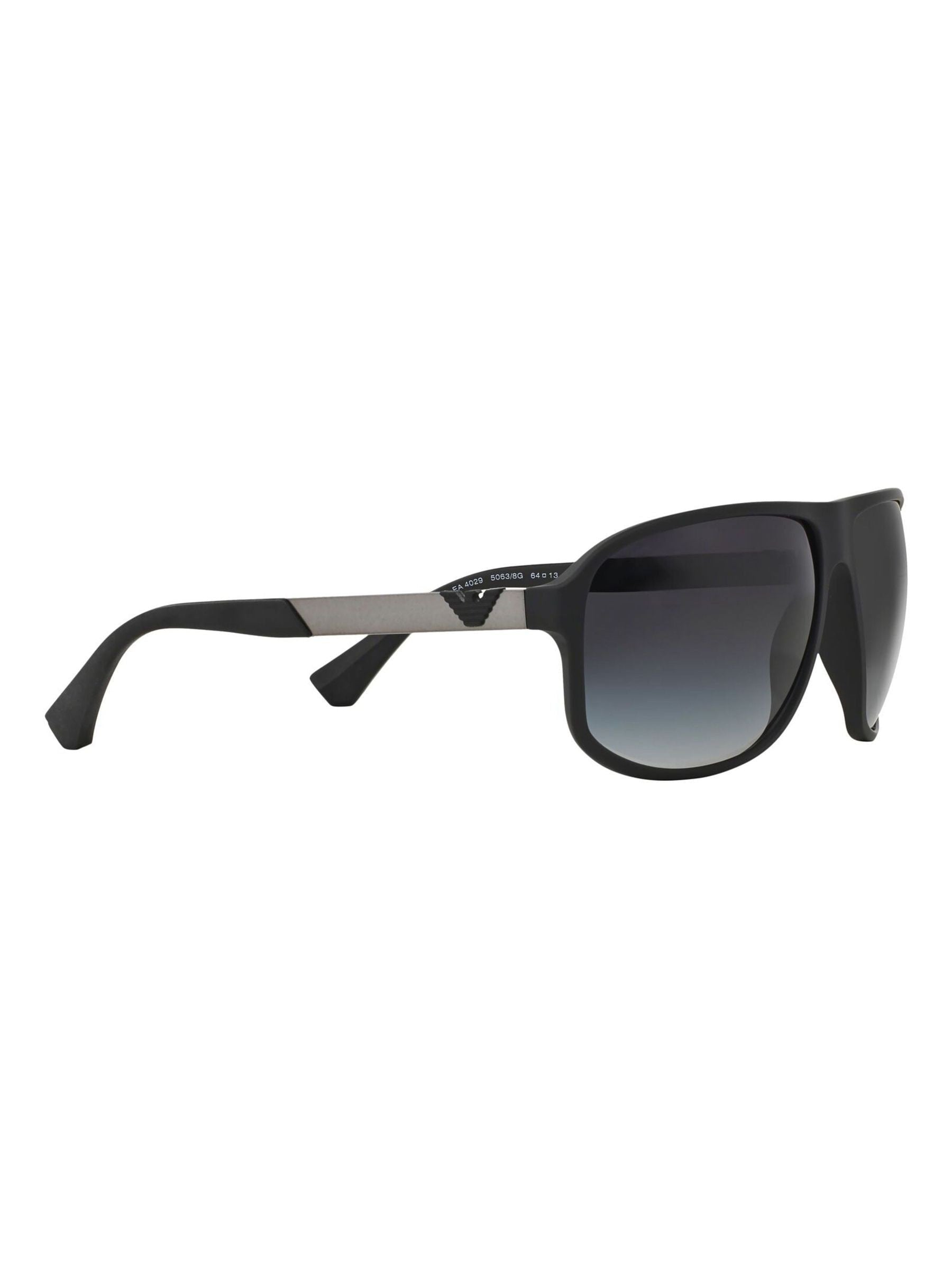 Emporio Armani black rubber sunglasses - British product