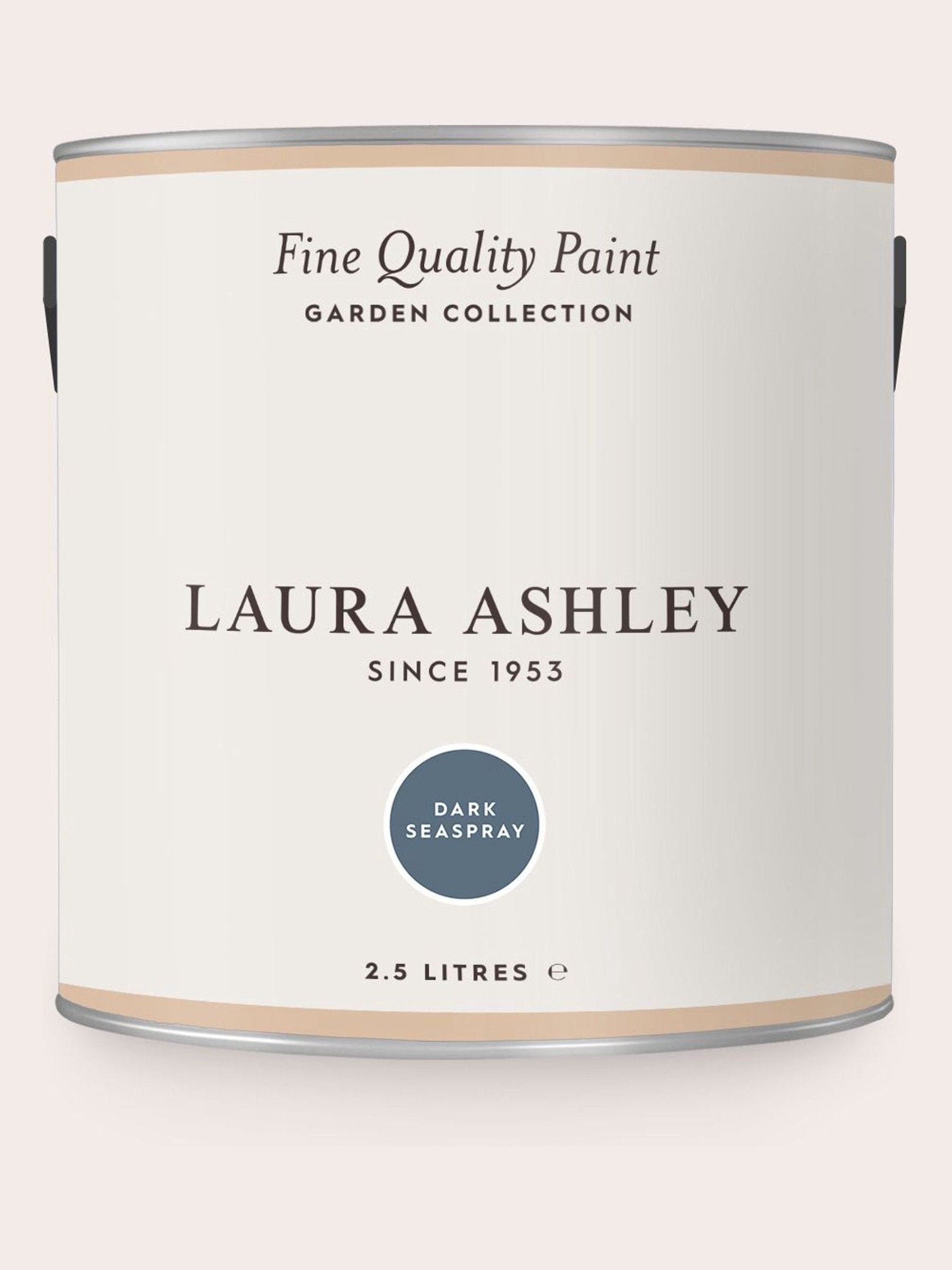 Laura Ashley Dark Seaspray garden paint 750ml - British product
