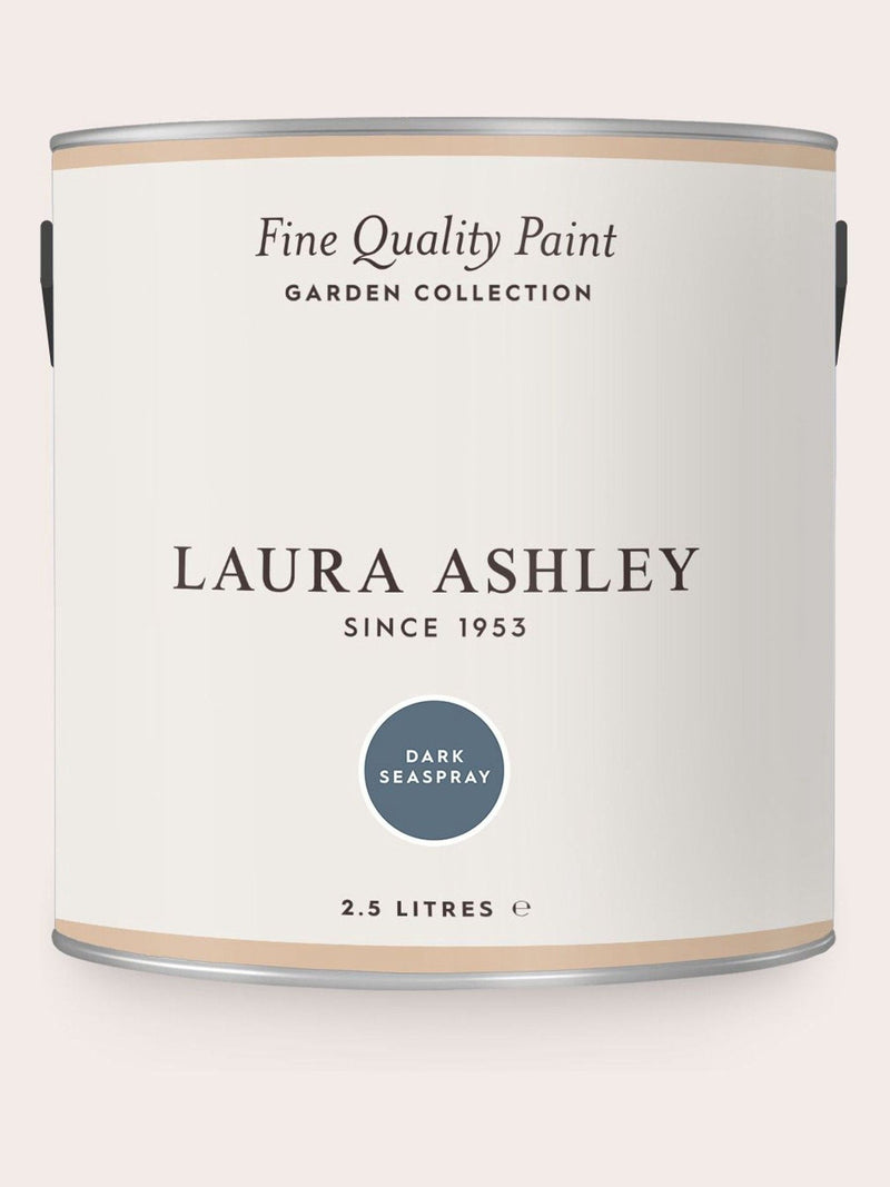 Laura Ashley Dark Seaspray garden paint 750ml - British product