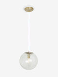 Next Brass Bourton pendant ceiling light, imported from the UK