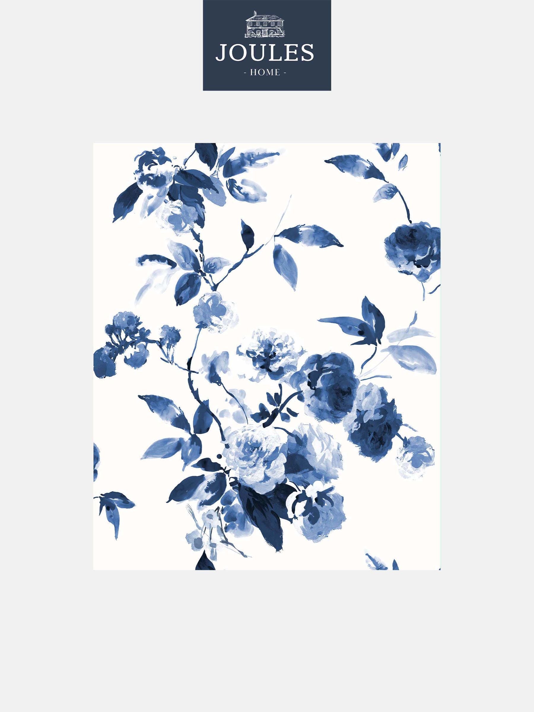 Joules Creme Boho Bloom wallpaper watercolour floral design, UK version