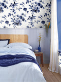 Joules Creme Boho Bloom wallpaper watercolour floral design, UK version