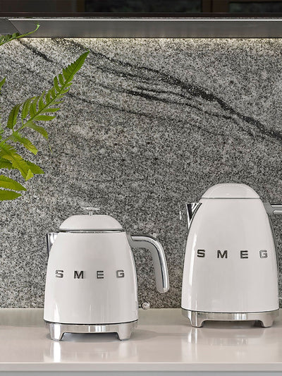 Next Smeg 50's Style White Mini Kettle- Buy online at McGrocer