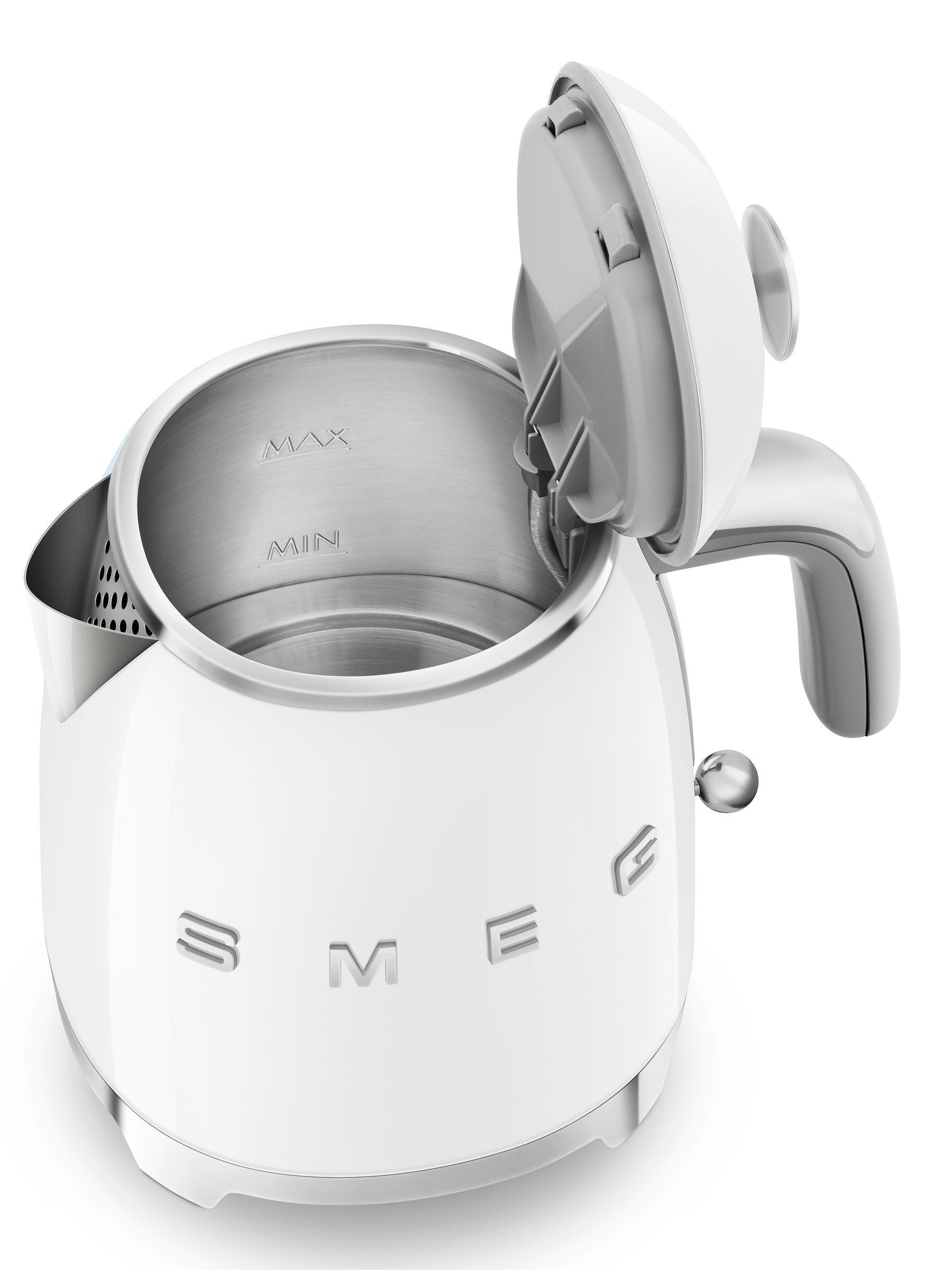 Smeg 50's Style White Mini Kettle, UK version