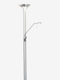 Dar Lighting Chrome Hannah floor lamp H180cm, imported from the UK