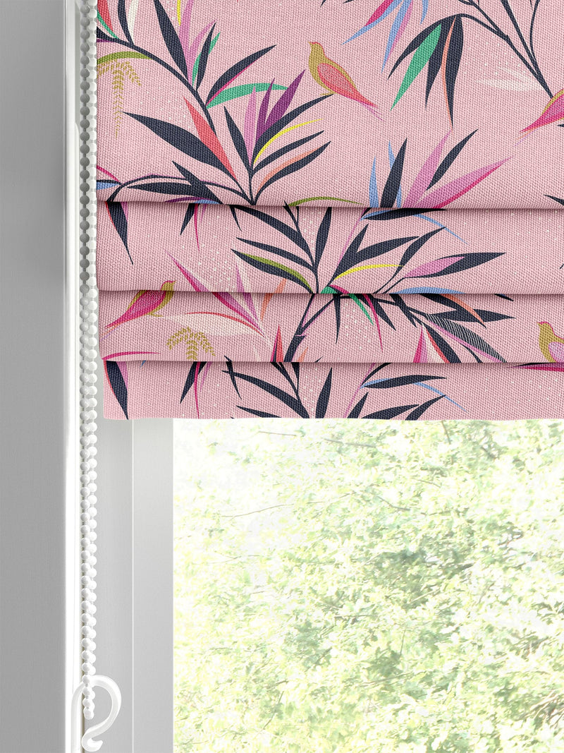 Sara Miller soft pink roman blind (British brand)