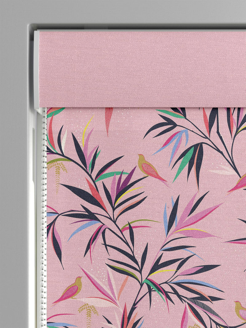 Sara Miller soft pink roman blind (British brand)