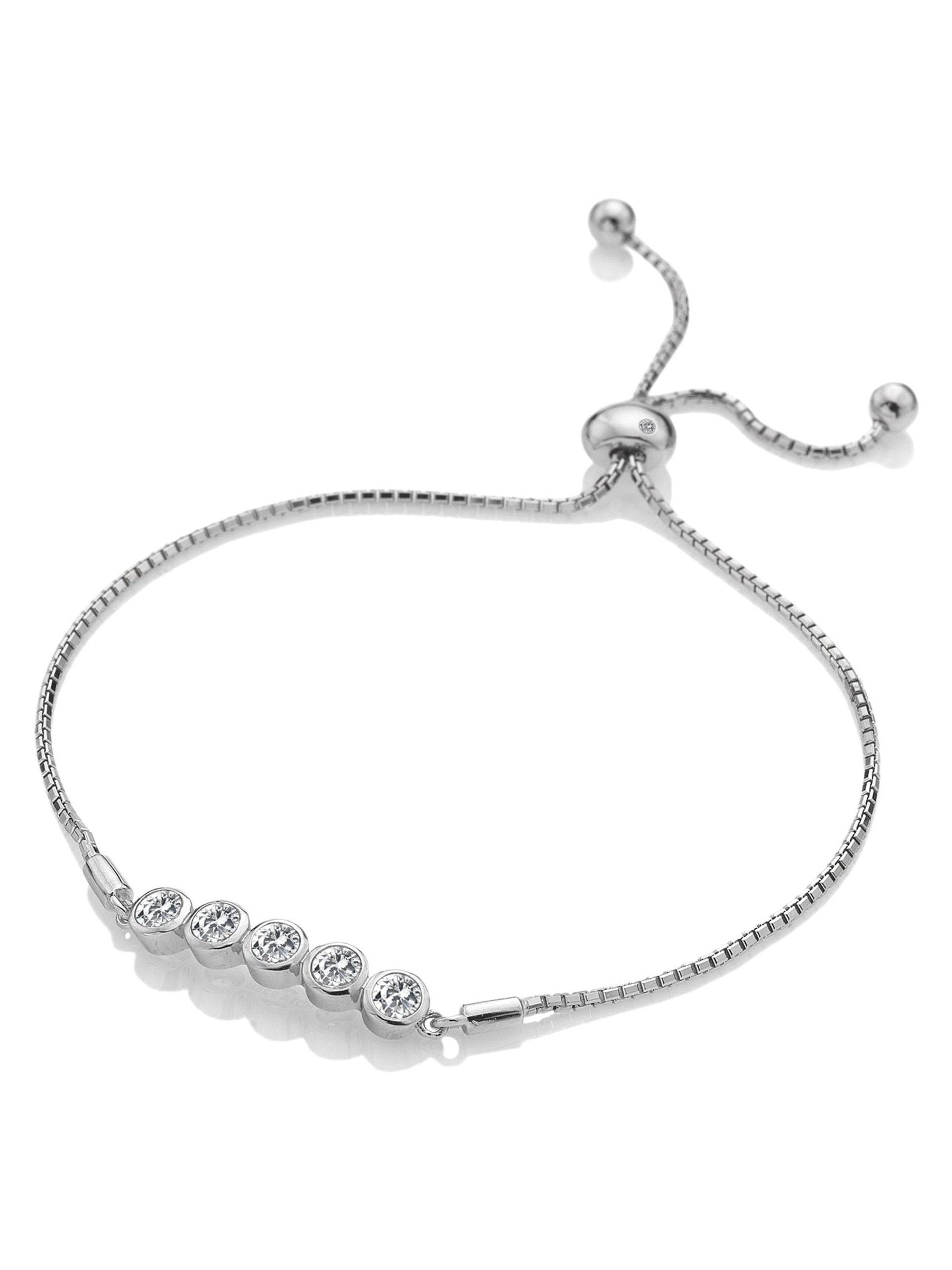 Hot Diamonds Tender White Topaz bracelet 190mm, UK version