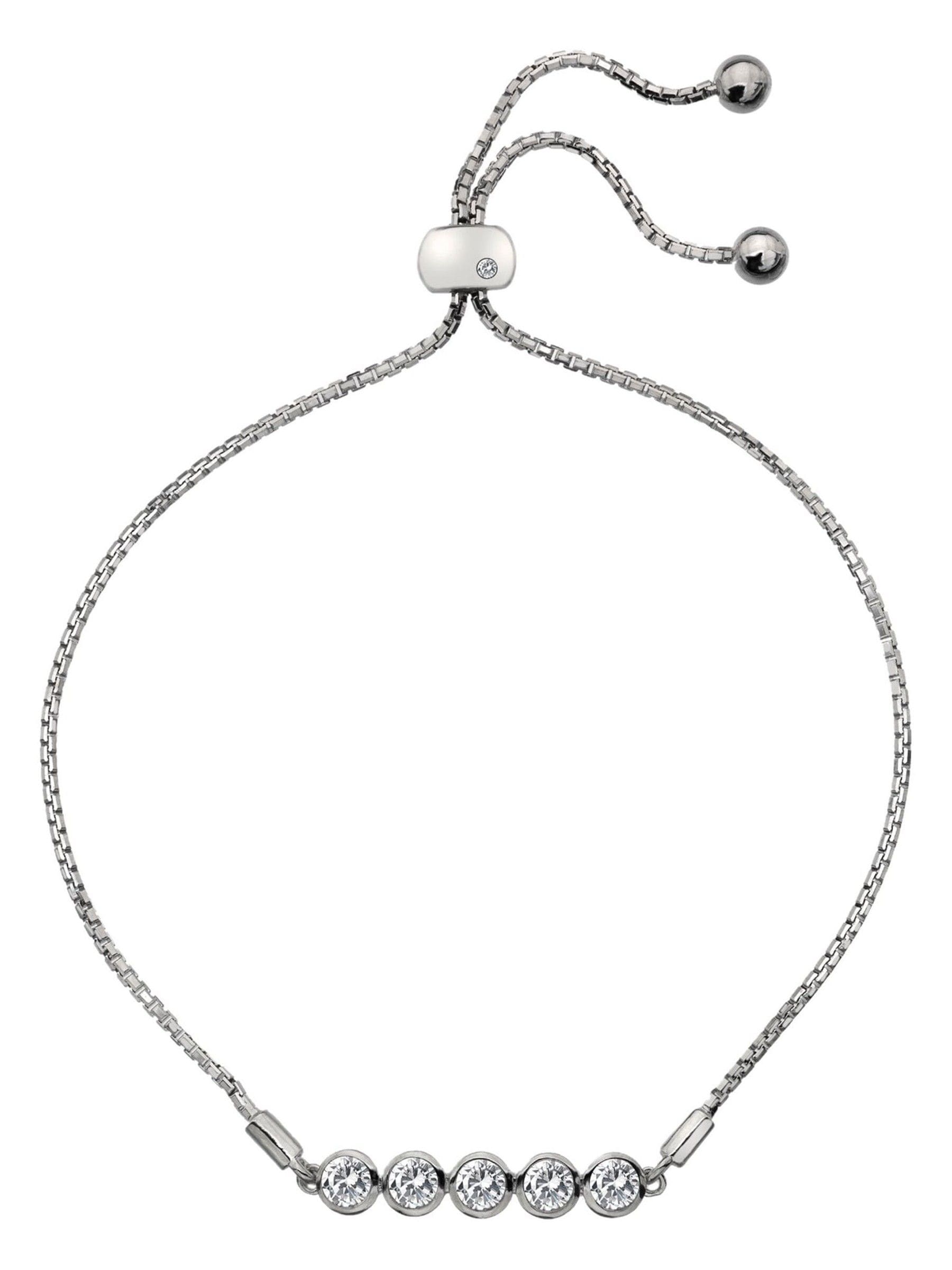 Hot Diamonds Tender White Topaz bracelet 190mm, UK version