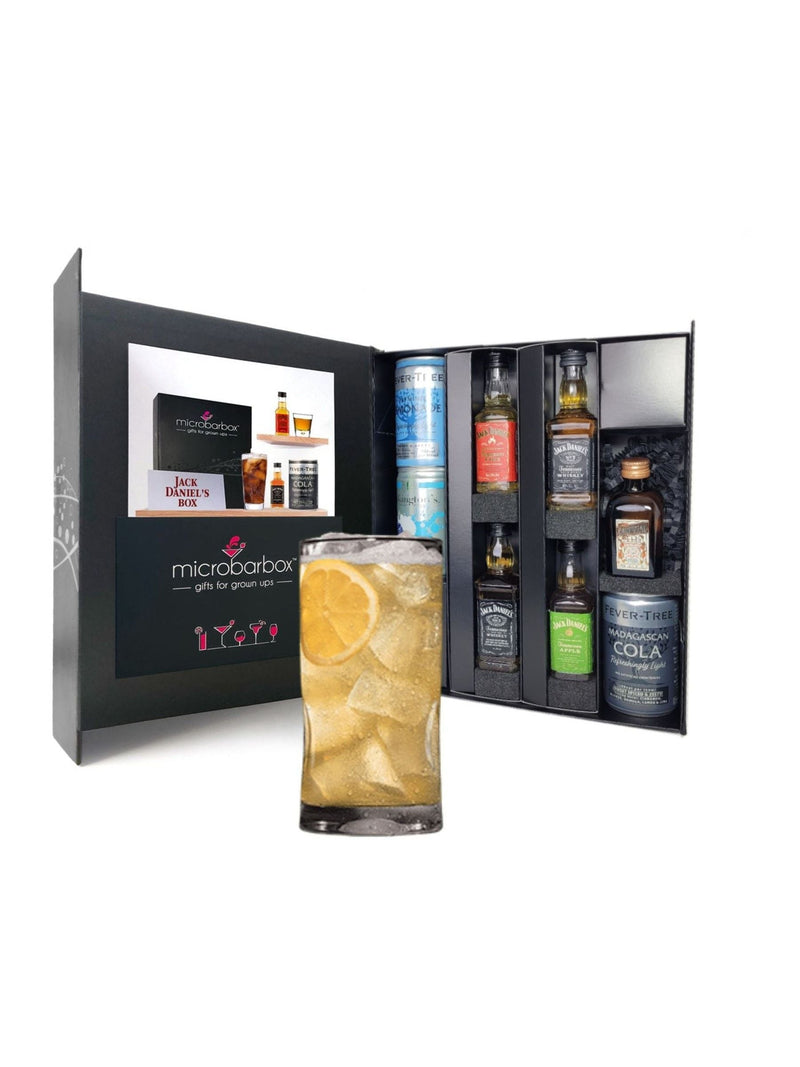 Jack Daniel's MicroBarBox alcohol gift set, imported from the UK
