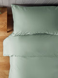Silentnight Sage Green Duvet Cover and Pillowcase Set (British brand)