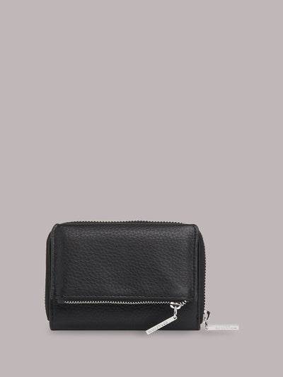 Next Whistles Black Bibi Zip Purse- Buy online at McGrocer