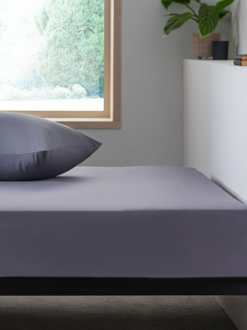 Charcoal Grey Fitted Sheet - British product
