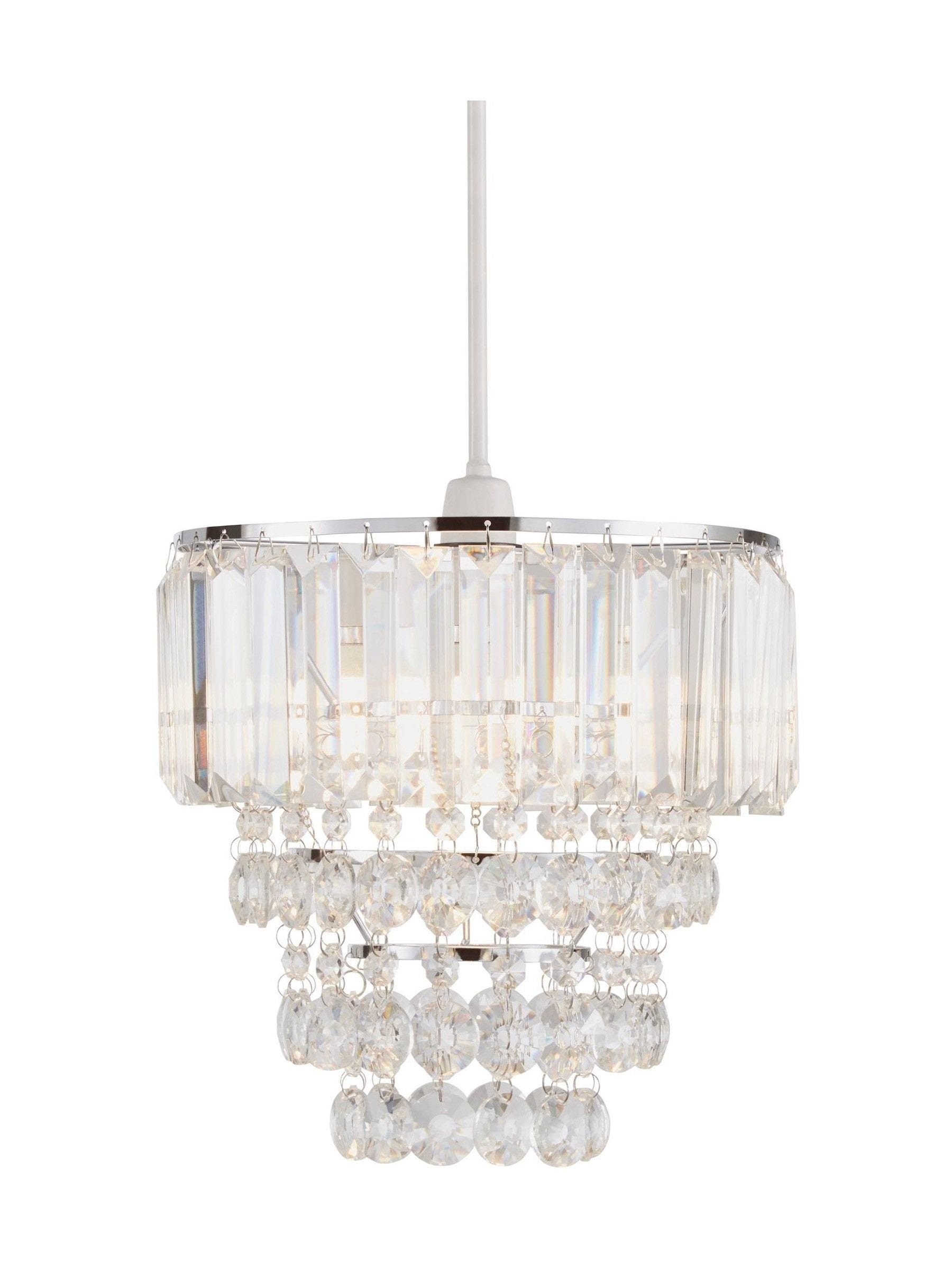 BHS Paladina Crystal ceiling light 30cm height, imported from the UK