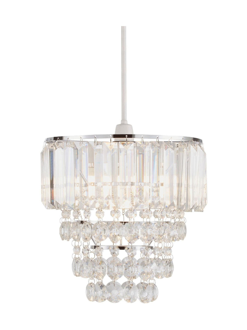 BHS Paladina Crystal ceiling light 30cm height, imported from the UK