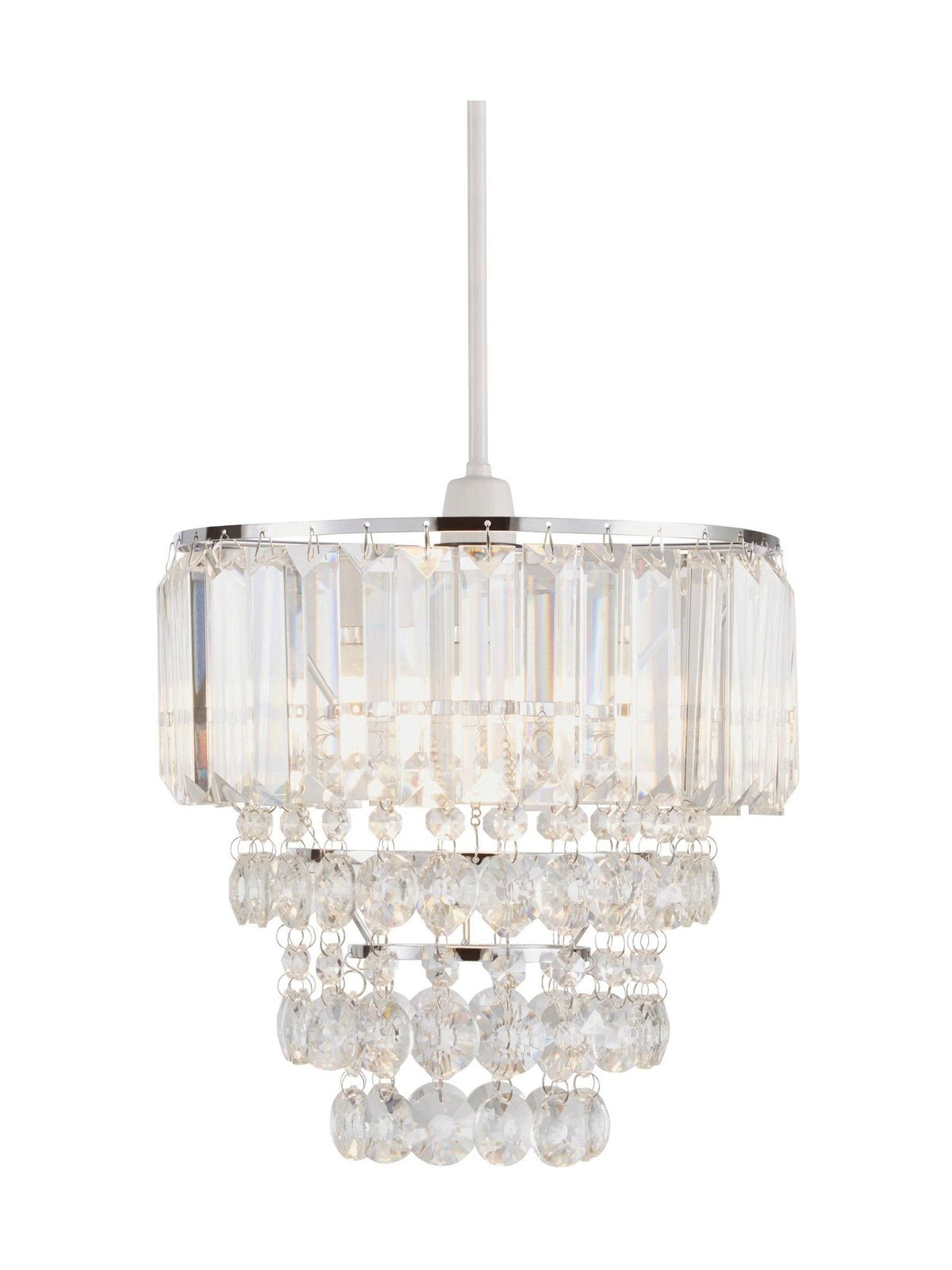 BHS Paladina Crystal ceiling light 30cm height, imported from the UK