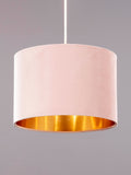 BHS pink velvet ceiling light 30cm (British brand)