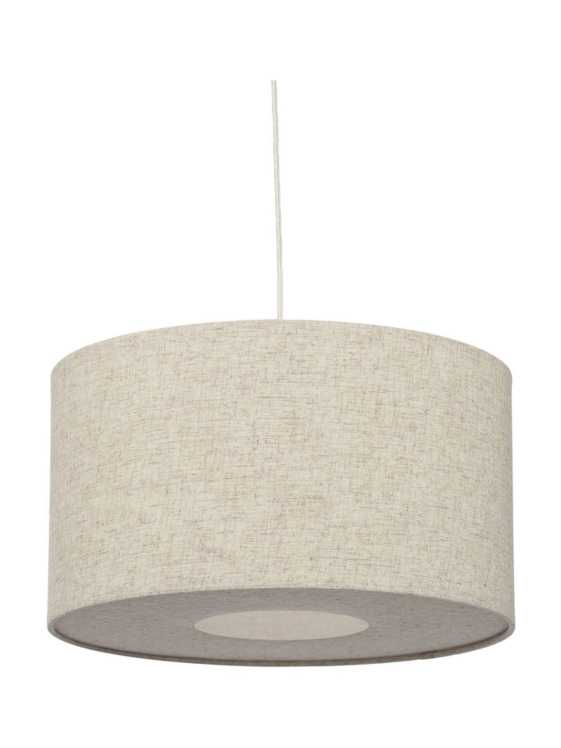 BHS Cream Ghyll Easy Fit Ceiling Light 40cm, UK version