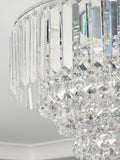 BHS Silver Paladina flush ceiling light, UK version