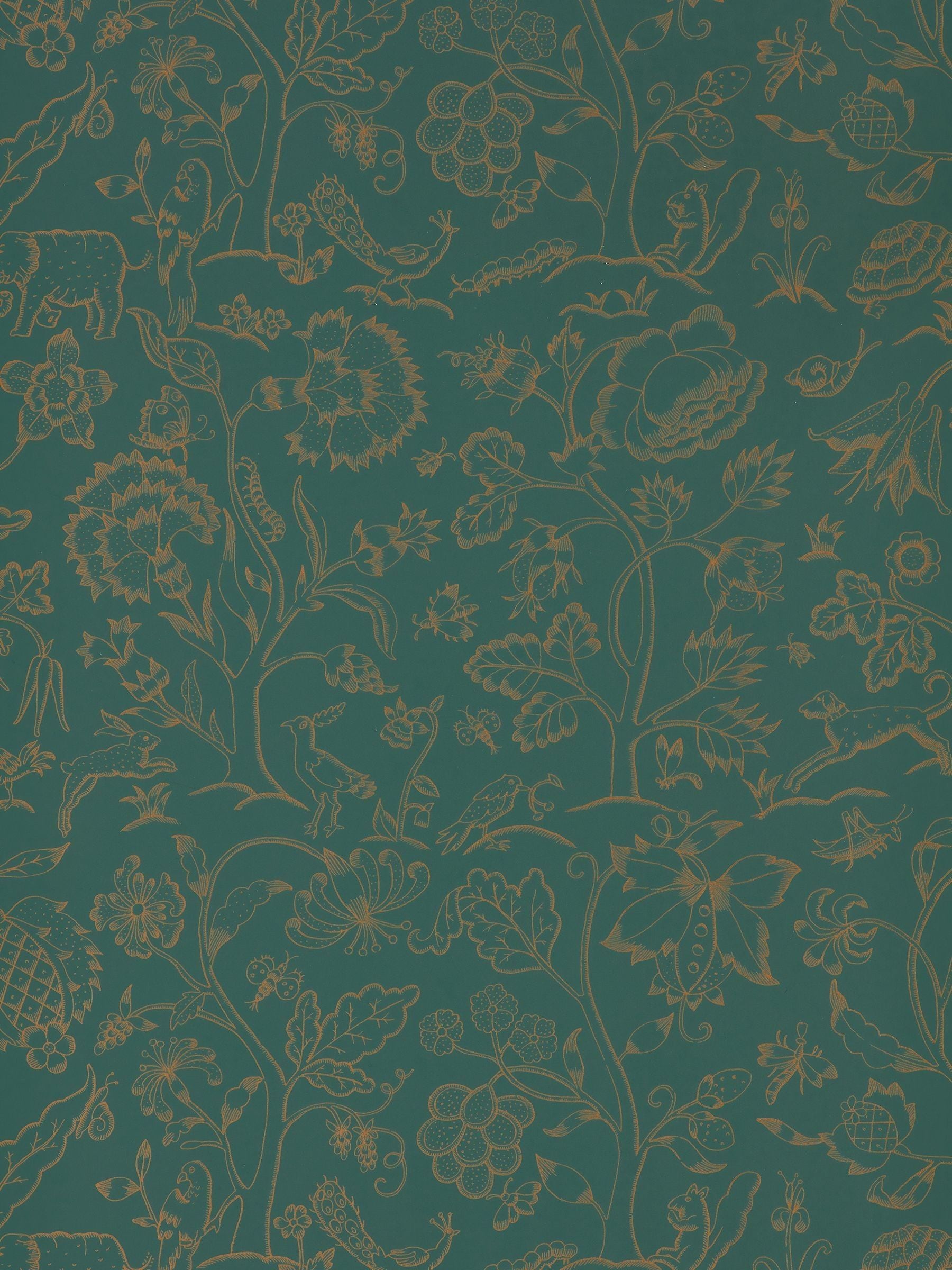 Morris & Co. Green Middlemore wallpaper 10.05m - British product