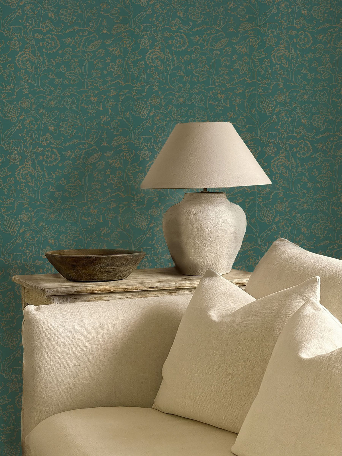Morris & Co. Green Middlemore wallpaper 10.05m - British product