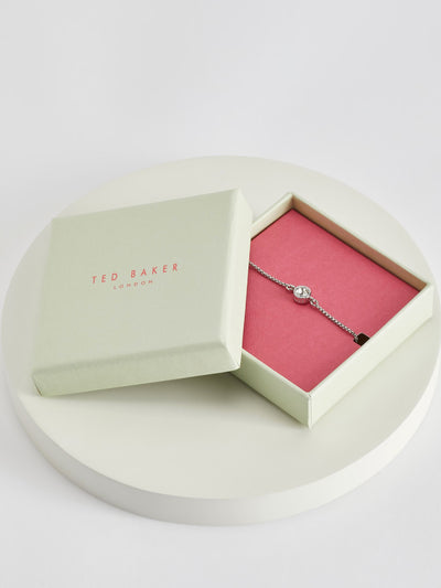 Next Bracelet Ted Baker à cordon de serrage en cristal, mode britannique, 21 cm - Achetez en ligne chez McGrocer
