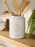 Natural Country Badge Utensil Pot