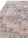 Asiatic Rugs Red Kaya Lila washable rug (British brand)