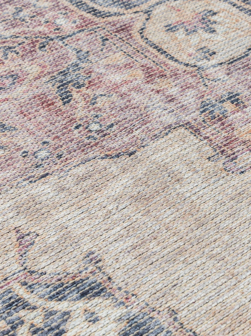 Asiatic Rugs Red Kaya Lila washable rug (British brand)