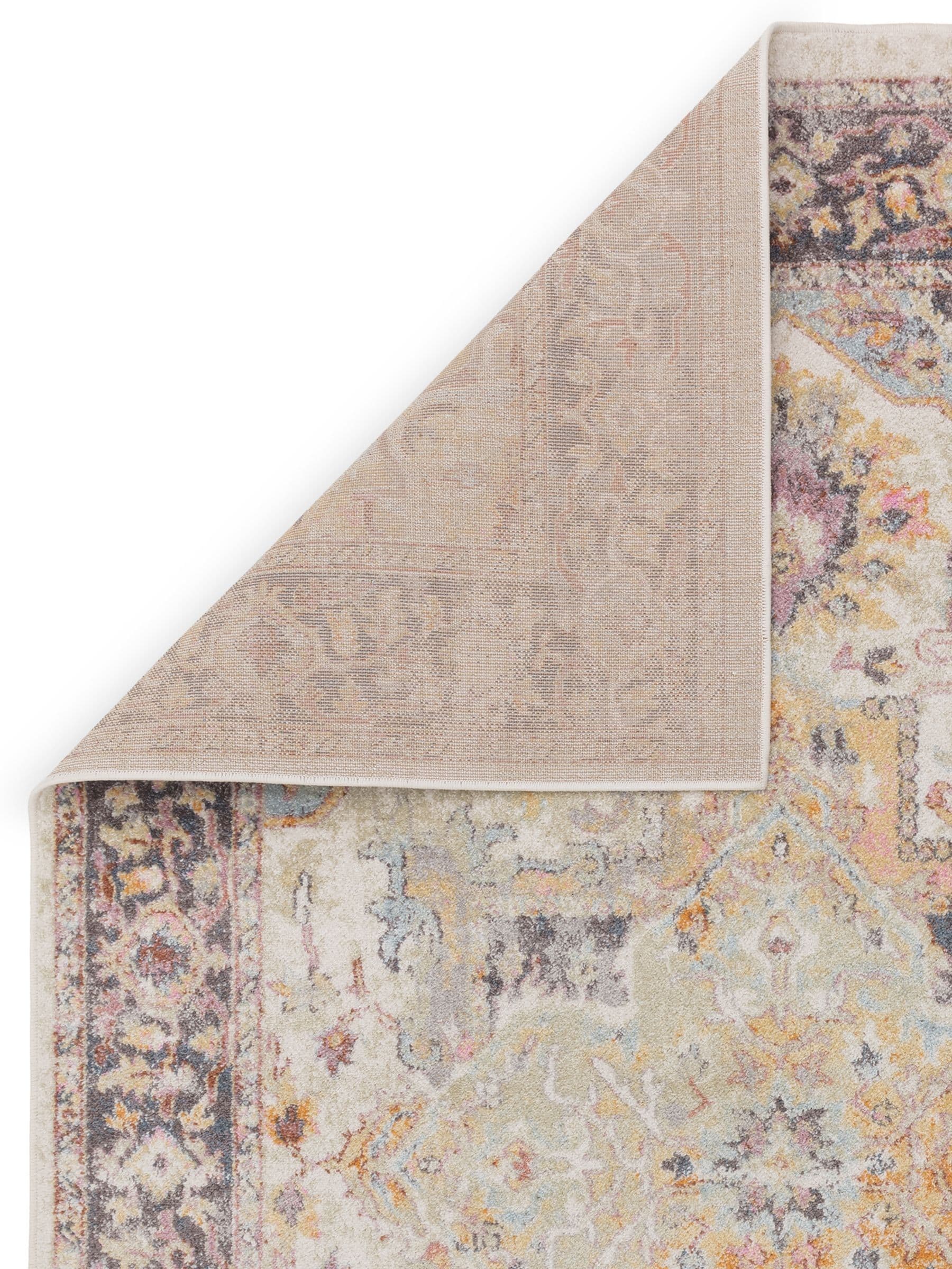Asiatic Rugs Natural Kira Flores rug, UK version