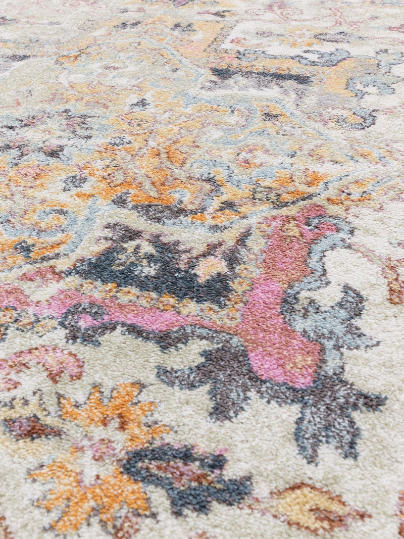 Asiatic Rugs Natural Kira Flores rug, UK version