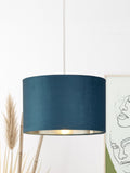 Searchlight Josie Light Grey Velvet Easy Fit Ceiling Light Shade