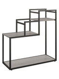 Novogratz grey Weston plant stand with faux concrete finish, UK version