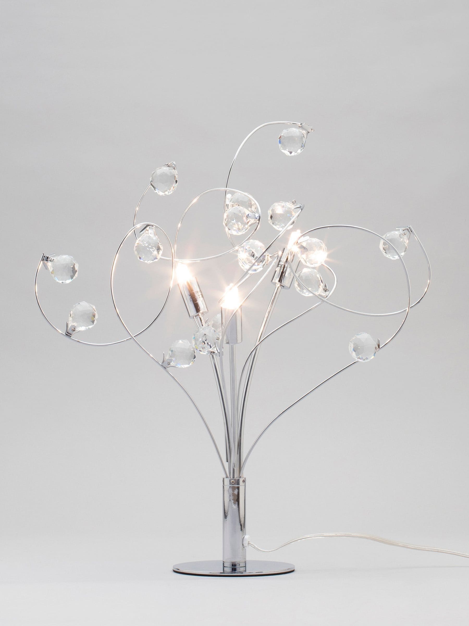 BHS Silver Lila table lamp 42cm, UK version