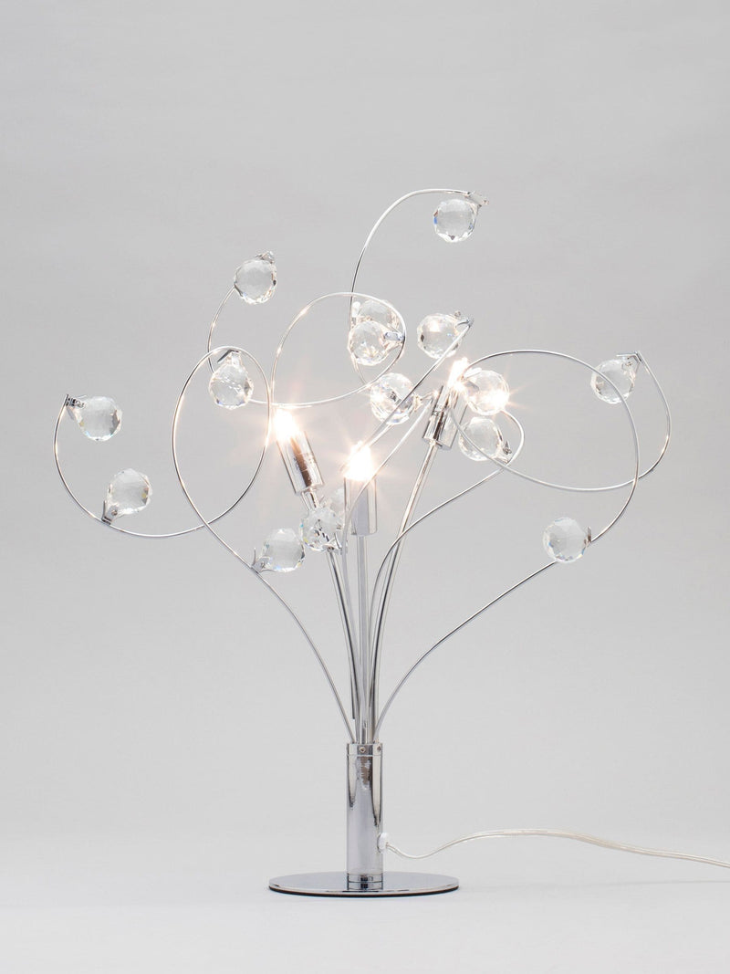 BHS Silver Lila table lamp 42cm, UK version