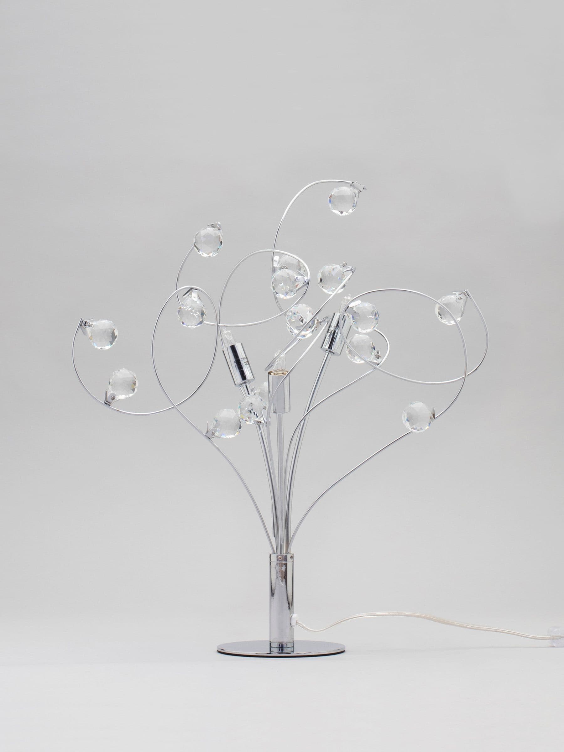 BHS Silver Lila table lamp 42cm, UK version