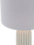 BHS Quentin table lamp grey finish - British product
