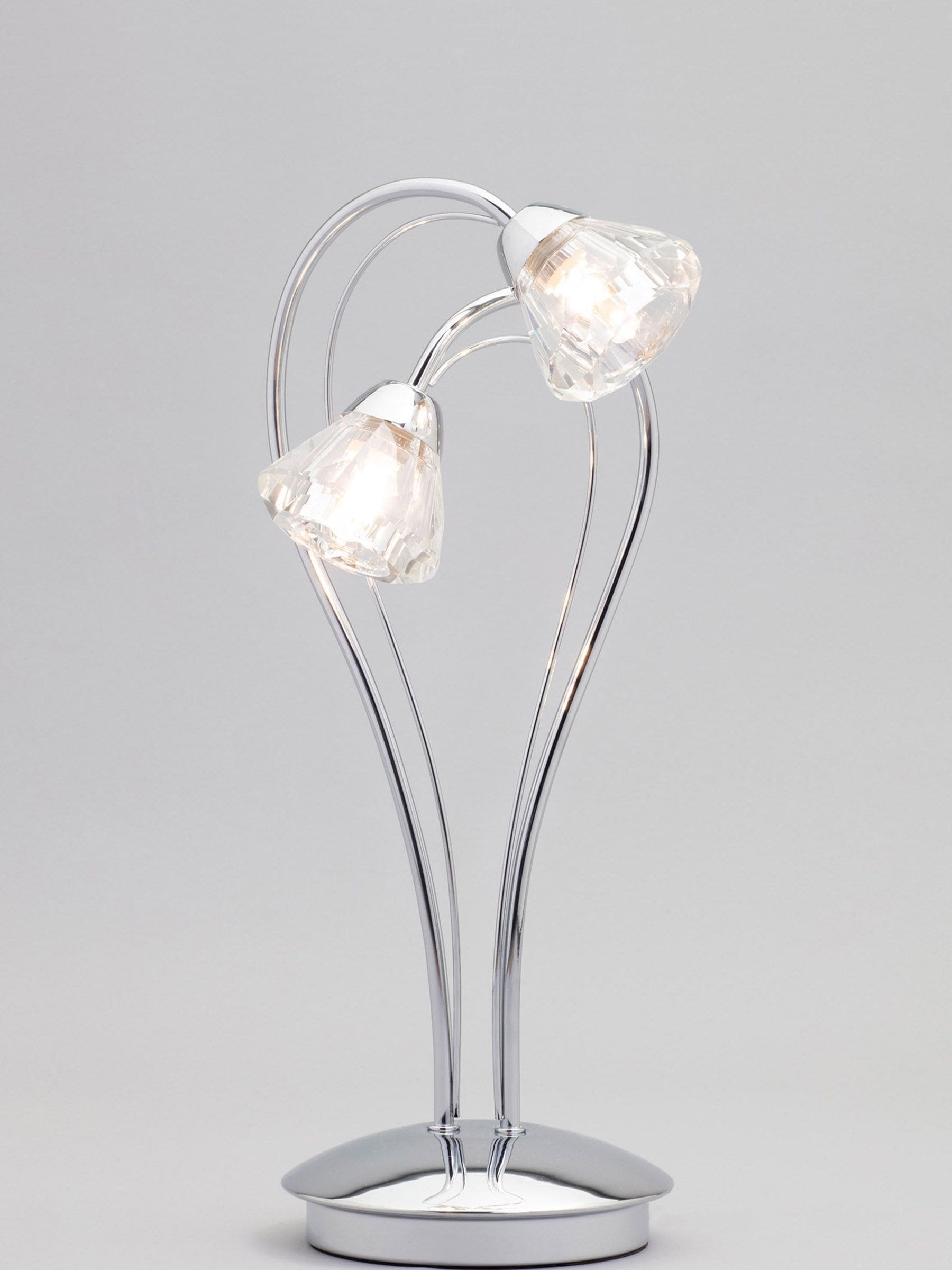BHS Silver Marianne table lamp (British brand)