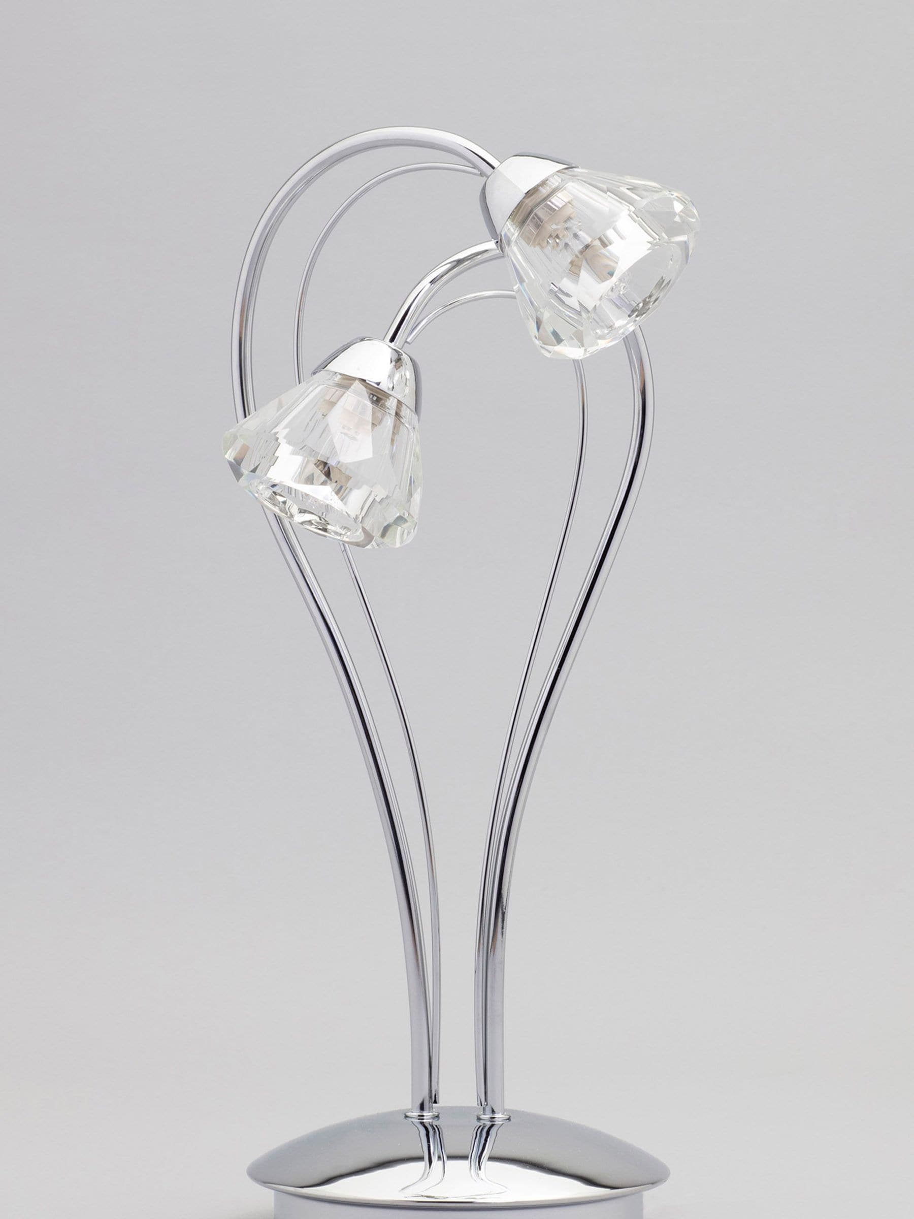 BHS Silver Marianne table lamp (British brand)