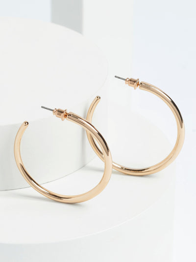Next Gold Tone Taper Hoop Earrings- Buy online at McGrocer
