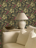 Morris & Co. Green Golden Lily wallpaper 10.05m, UK version