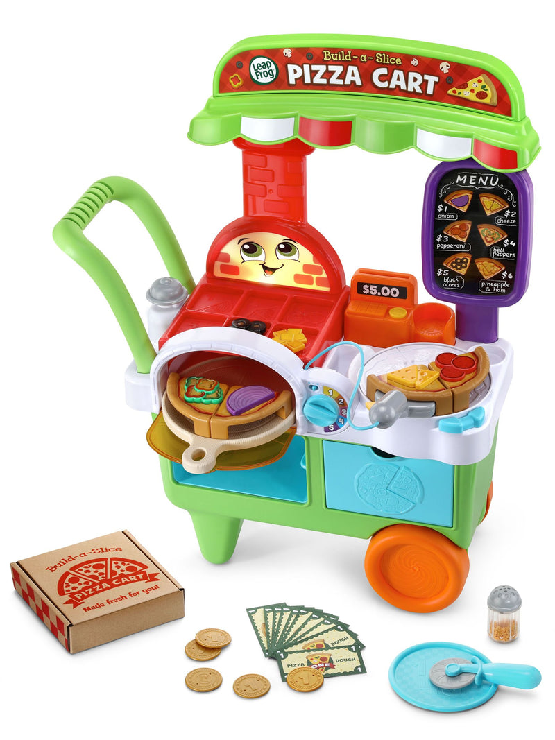 Leapfrog BuildaSlice Pizza Cart with 30 pieces - British product